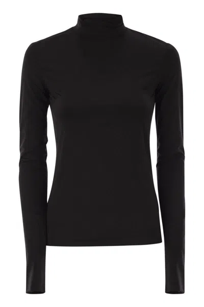 SPORTMAX SPORTMAX STONE - JERSEY TURTLENECK JUMPER