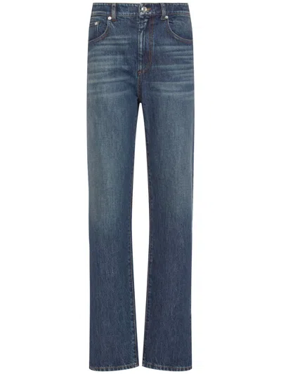 Sportmax Straight Jeans In Blue