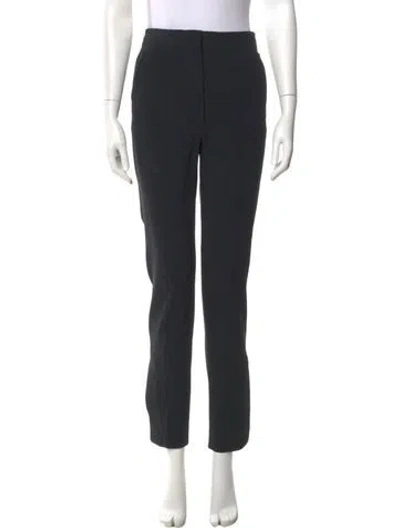 Pre-owned Sportmax Straight Leg Pants In Black