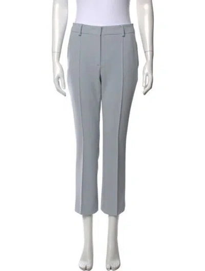Pre-owned Sportmax Straight Leg Pants In Blue