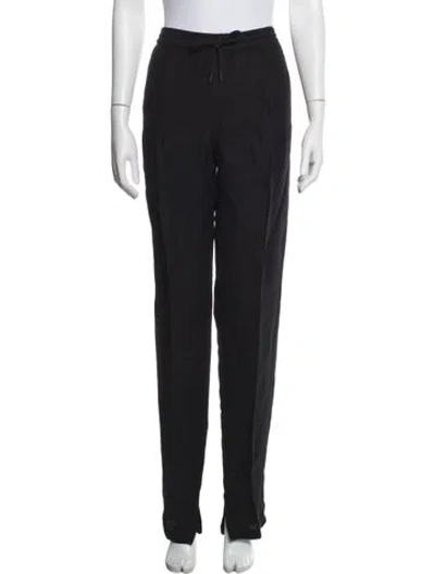 Pre-owned Sportmax Straight Leg Pants In Blue