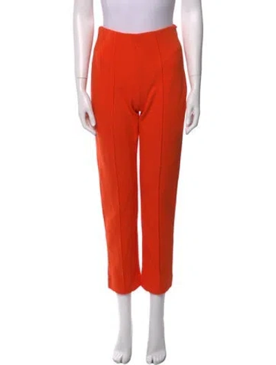 Pre-owned Sportmax Straight Leg Pants W/ Tags In Orange