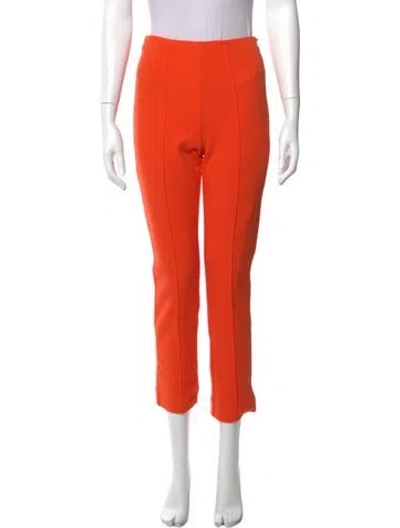Pre-owned Sportmax Straight Leg Pants W/ Tags In Orange