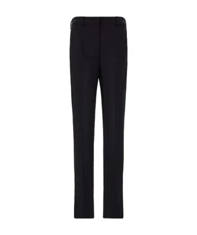 Sportmax Straight Leg Tailored Trousers In Black
