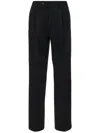 Sportmax Straight-leg Trousers In Black
