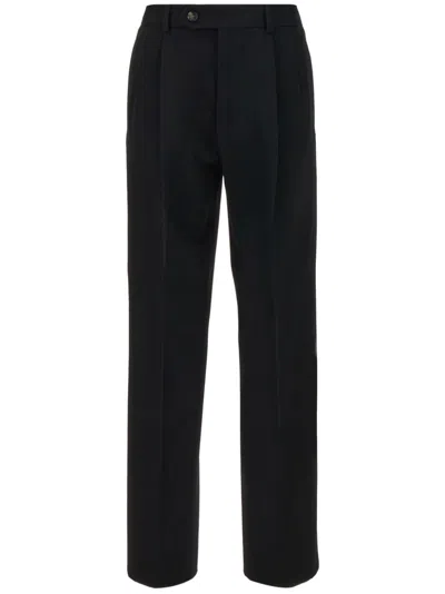 Sportmax Straight-leg Trousers In Black