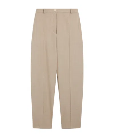 Sportmax Straight-leg Wool Trousers