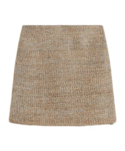 Sportmax Straight Skirt In Nude