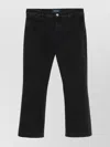 Sportmax Straight Trousers Belt Loops In Black