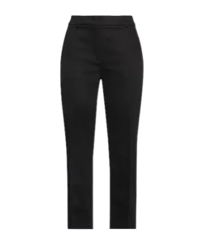 Sportmax Straight-leg Casual Pants In Black