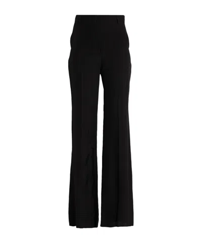 Sportmax Straight-leg Trousers In Black