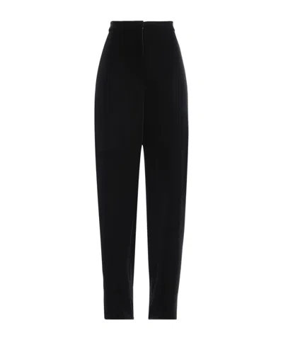 Sportmax Straight-leg Trousers In Black