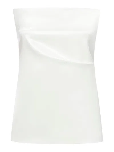 SPORTMAX STRAPLESS BUSTIER TOP