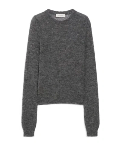 Sportmax Stretch Alpaca And Wool Turtneck Sweater In Black