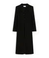 Sportmax Stretch Duster Coat In Technical Viscose In Black
