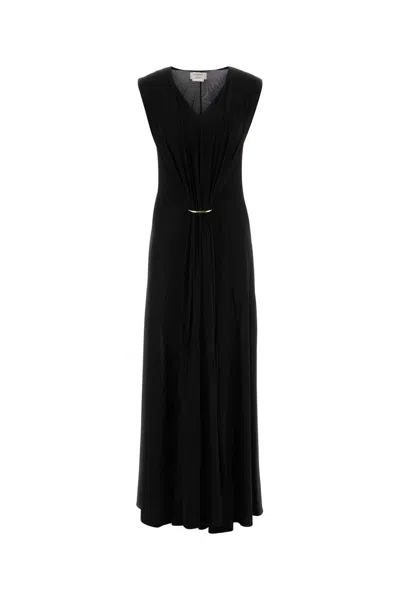 Sportmax Stretch Viscose Fervida Dress In Black