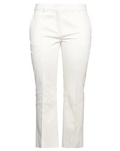 Sportmax Stretchy Straight-leg Pants In White