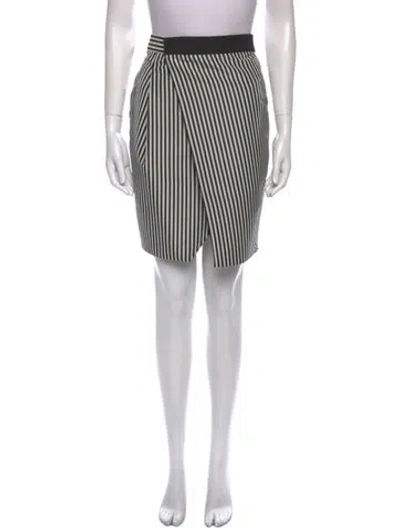Pre-owned Sportmax Striped Knee-length Skirt In Multi