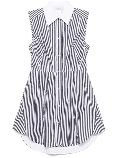 SPORTMAX SPORTMAX STRIPED MINI DRESS