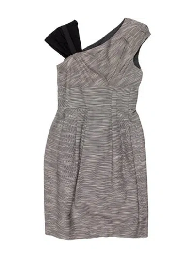 Pre-owned Sportmax Striped Mini Dress In Multi