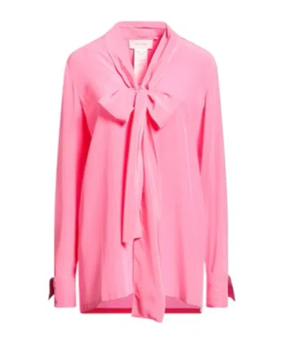 Sportmax Stylish Versatile Shirt Top In Pink