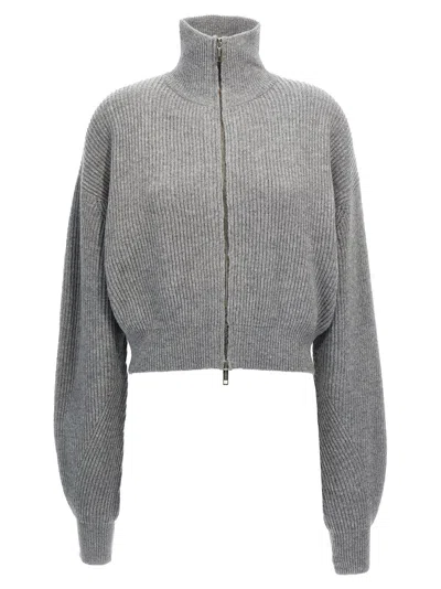 Sportmax Svago Cardigan In Medium Grey