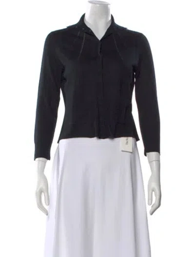 Pre-owned Sportmax Sweater In Black