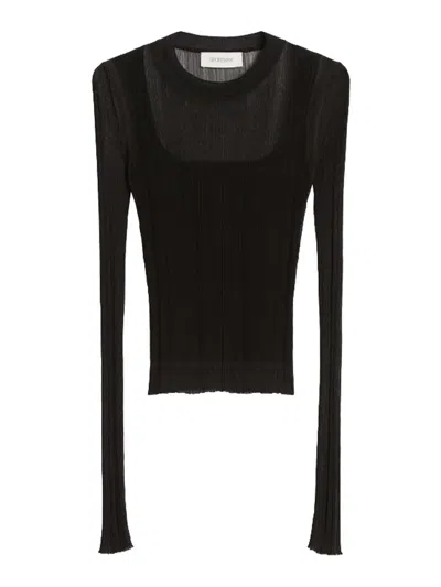 Sportmax Sweater In Black