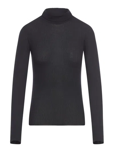 Sportmax Sweater In Black