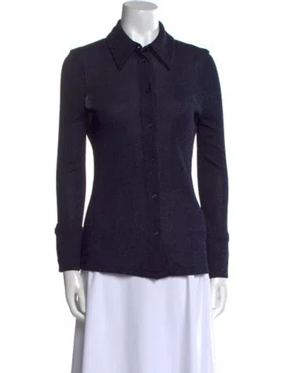 Pre-owned Sportmax Sweater In Blue