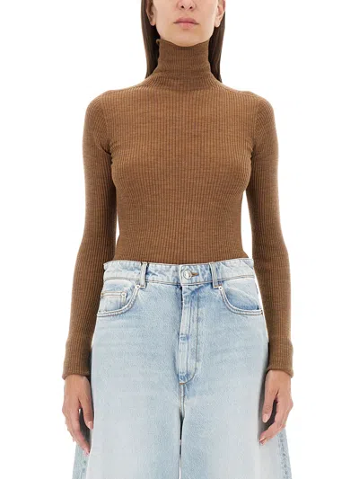 Sportmax Flavia Sweater In Beige