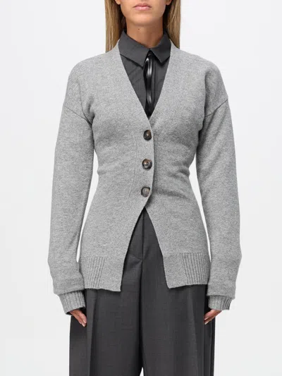 Sportmax Gondola Knit Cardigan In Grau