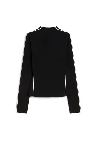 Sportmax Sweaters In Black