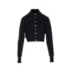 Sportmax Perseo Button-up Knitted Cardigan In Black