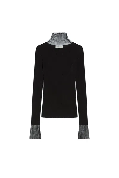 Sportmax Sweaters In Black