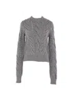 Sportmax Sweaters In Gray