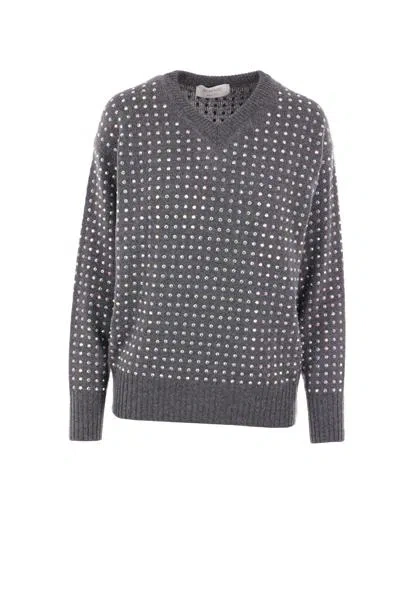 Sportmax Sweaters In Grey