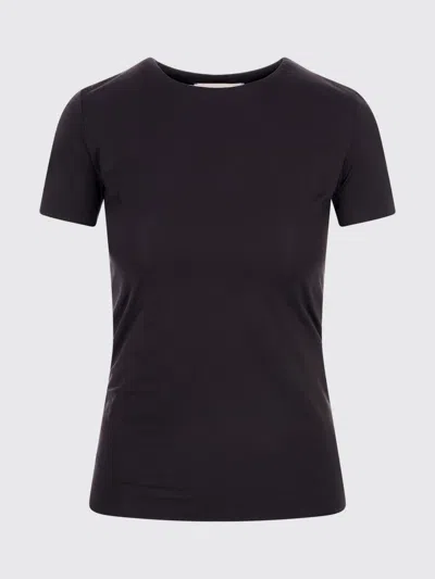 SPORTMAX T-SHIRT SPORTMAX WOMAN COLOR BLACK,H47198002
