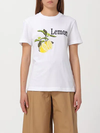 Sportmax Renata Sequin-embellished T-shirt In White