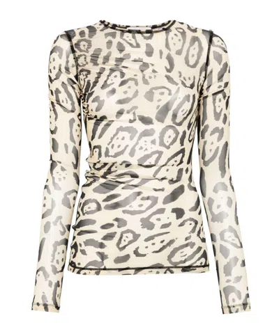 Sportmax Bis T-shirt In Grey