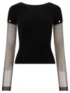 Sportmax T-shirts In Black
