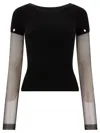 Sportmax T-shirts In Black