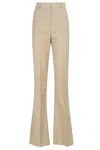Sportmax Pantalone Sartoriale Beige In Beige
