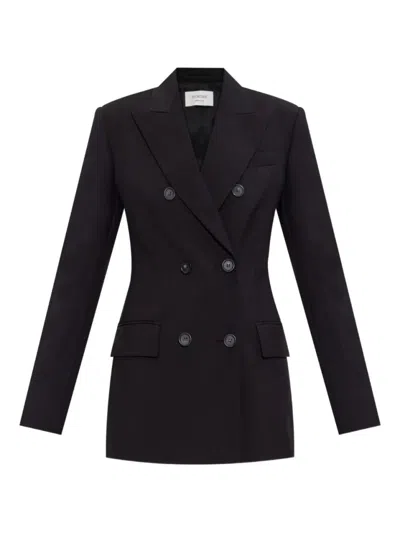 SPORTMAX SPORTMAX TAILORED DOUBLE-BREASTED JACKET WITH SHARP LAPEL