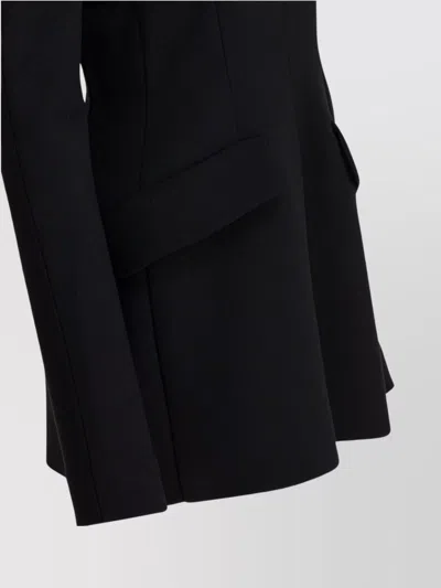 Sportmax Tailored Dresses With Long Sleeves And High Neckline In Black
