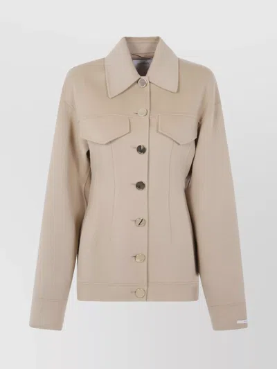 SPORTMAX TAILORED EGEO JACKET FLAP POCKETS