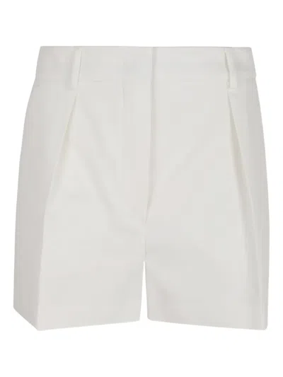 SPORTMAX TAILORED SHORTS WITH PLEATS