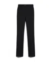 Sportmax Tailored Virgin-wool Trousers In Black