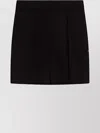 Sportmax Tailored Wide Leg Cotton Shorts