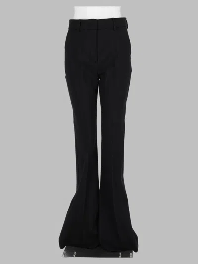 Sportmax Tailored Wool Blend Trousers For Women In Black